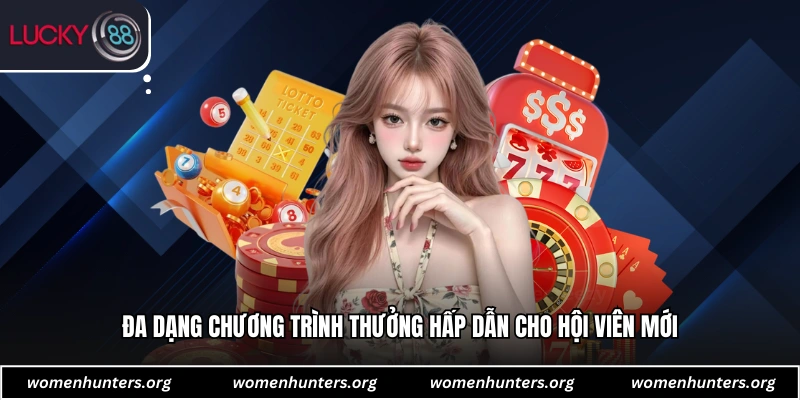 Đa dạng chương trình thưởng hấp dẫn cho hội viên mới